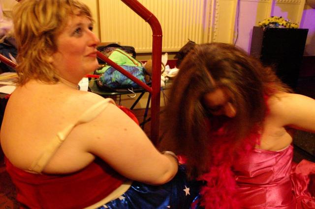 les coulisses pour wonderPaiter et Sarahgy