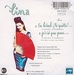 Verso de la pochette&nbsp;: (Lina - T'es kitsch, j'te quitte&nbsp;!)
