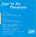 Verso de la pochette&nbsp;: (Jypy et les Pussicats - Si tu t'en vas)