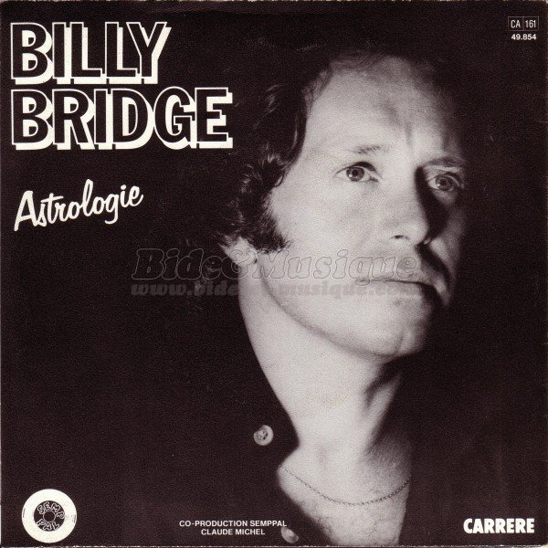 Billy Bridge - Calendrier bidesque