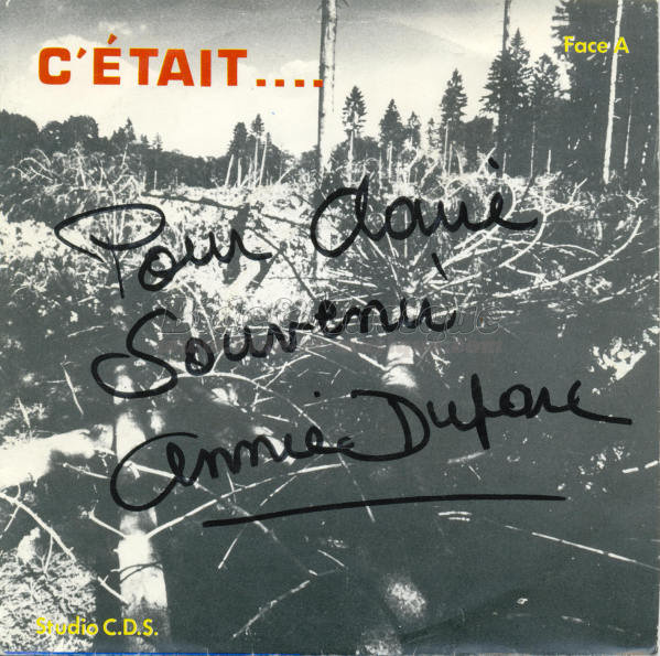 Annie Duparc - C'était&hellip;