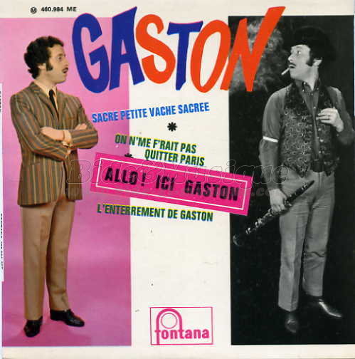 Gaston - Sacré petite vache sacrée