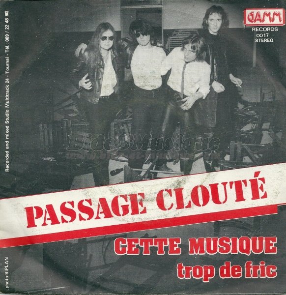 Passage clouté - Faites vos GAMM