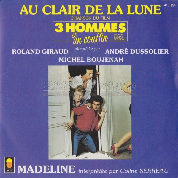 Roland Giraud, Michel Boujenah et André Dussolier - Acteurs chanteurs, Les