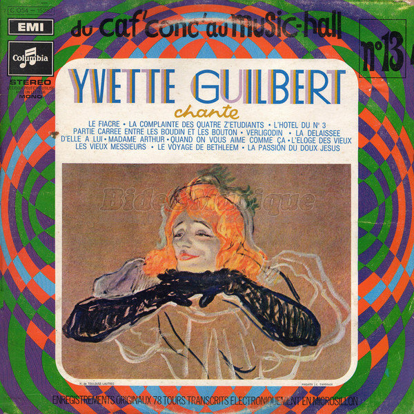 Yvette Guilbert - Bides à l'ancienne