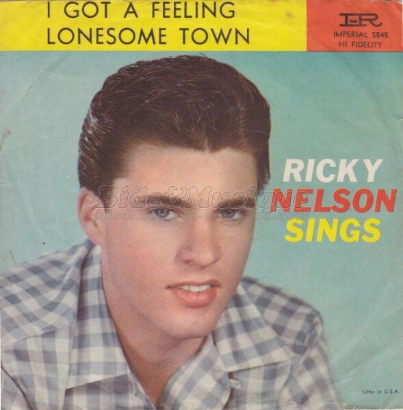 Ricky Nelson - V.O. V.F. (version anglophone)
