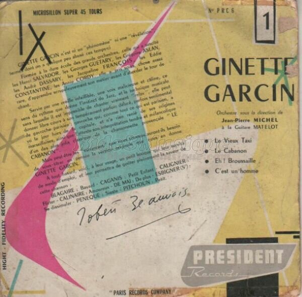 Ginette Garcin - Bide à Paris