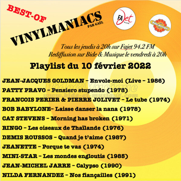 Vinylmaniacs - Emissions : Vinylmaniacs (rediffusion)