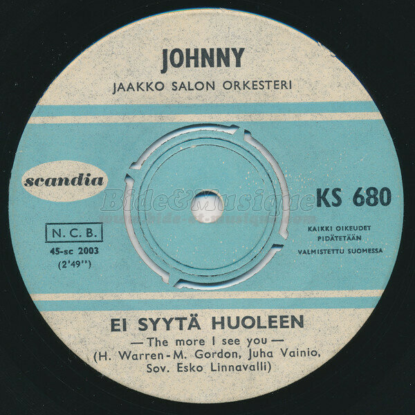 Johnny - Scandinabide
