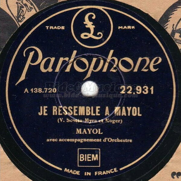 Mayol - Bides à l'ancienne