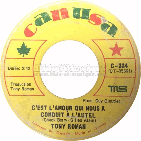 Tony Roman - Mariage bidesque