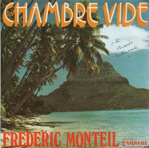 Frédéric Monteil - La chambre vide