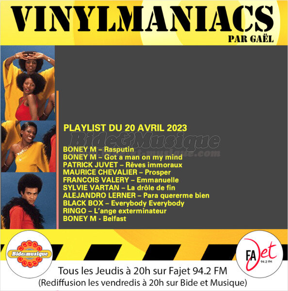 Vinylmaniacs - Emissions : Vinylmaniacs (rediffusion)