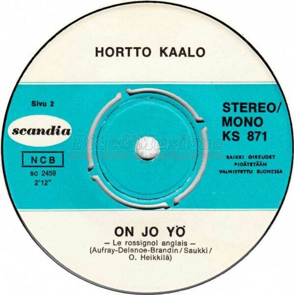 Hortto Kaalo - Scandinabide