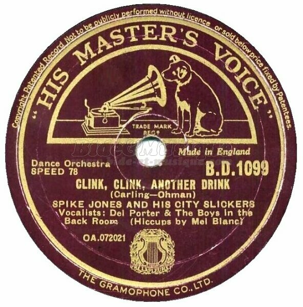 Spike Jones and his City Slickers - Apérobide, L'