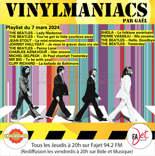 Vinylmaniacs - Emission n°296 (7 mars 2024)