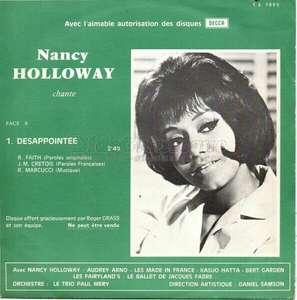 Nancy Holloway - Chez les yé-yé