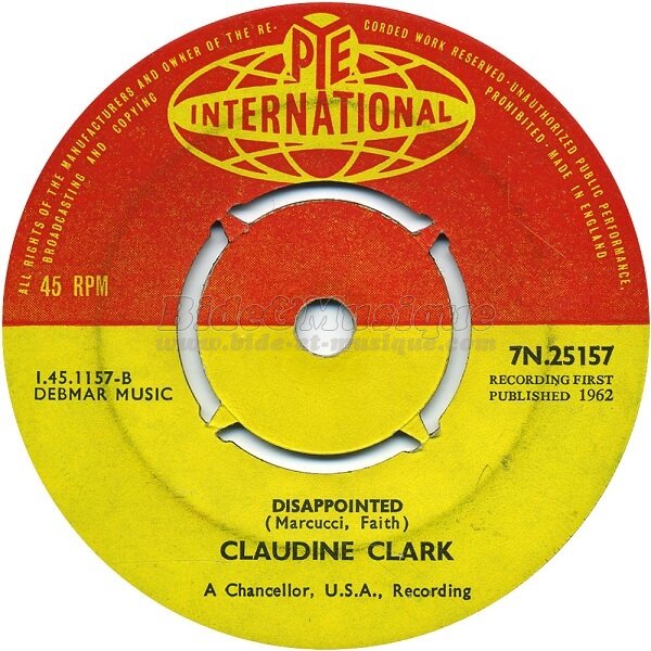 Claudine Clark - Disappointed
