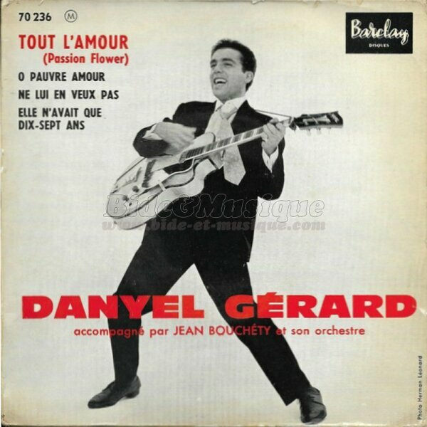 Danyel Gérard - O pauvre amour