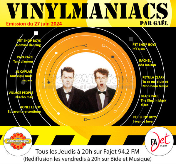 Vinylmaniacs - Emissions : Vinylmaniacs (rediffusion)