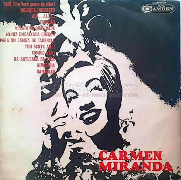 Carmen Miranda - Sambide e Brasil
