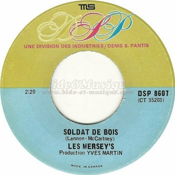 Les Mersey's - Soldat de bois