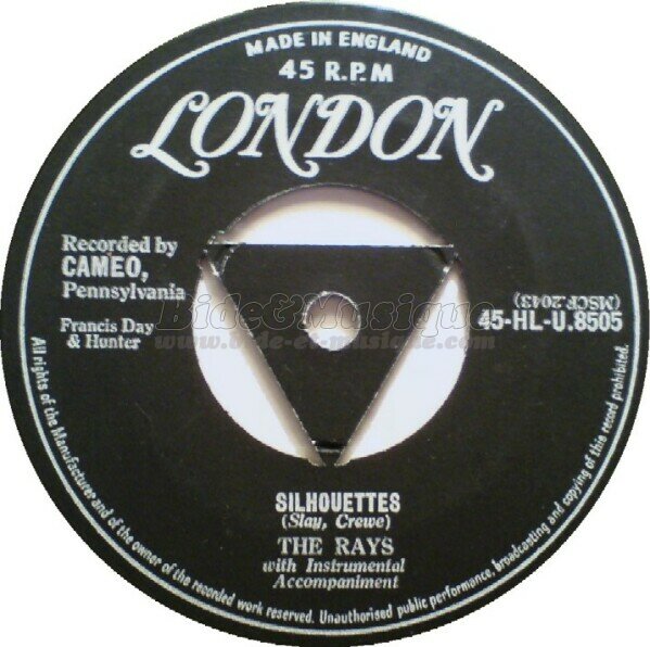 Rays, The - Années cinquante