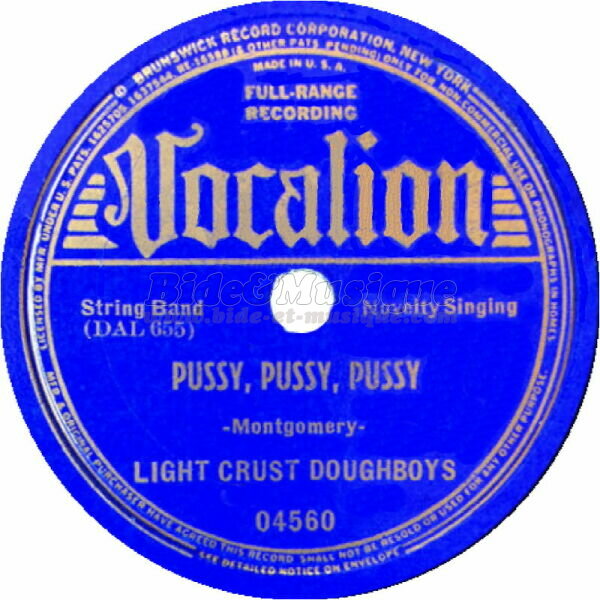 Light Crust Doughboys, The - Bidochats, Les