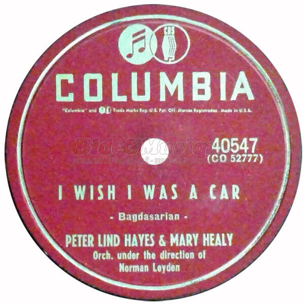 Peter Lind Hayes and Mary Healy - En voiture !