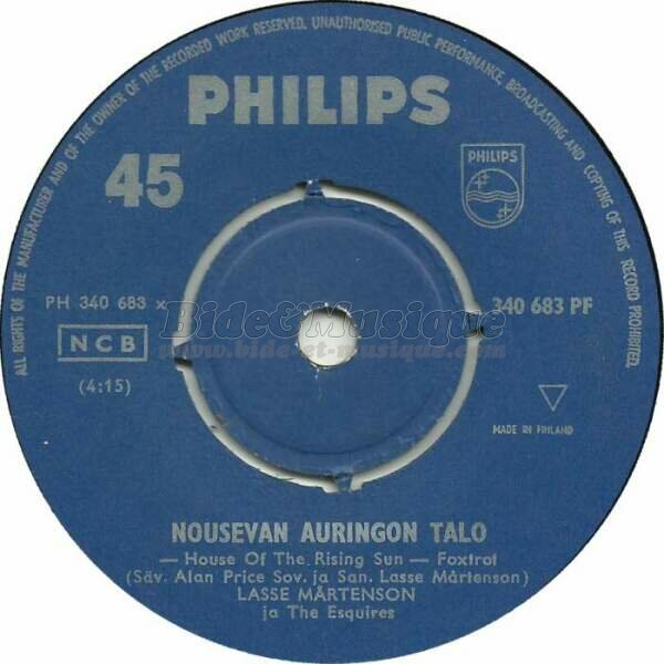 Lasse Martenson - Nousevan auringon talo