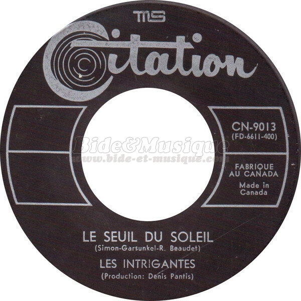 Les Intrigantes - Le seuil du soleil