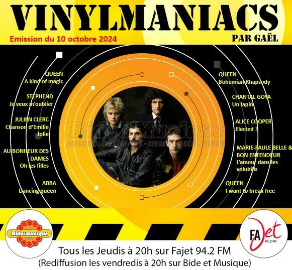 Vinylmaniacs - Emissions : Vinylmaniacs (rediffusion)