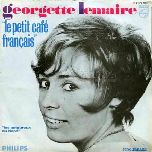 Georgette Lemaire - Le petit café français