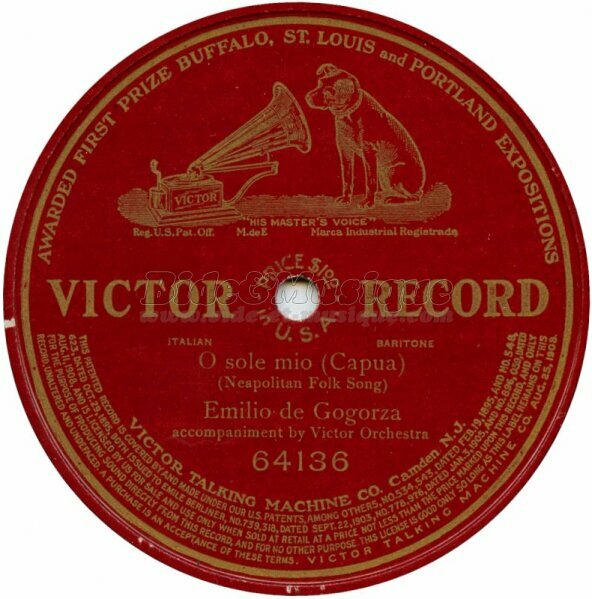 Emilio de Gogorza - O sole mio