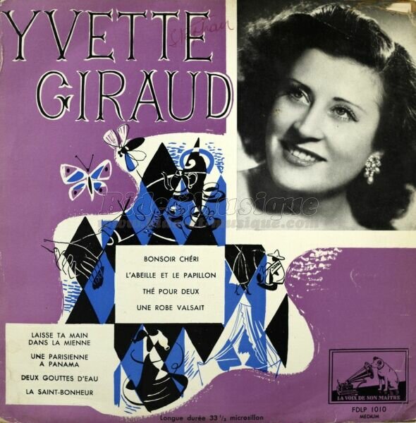 Yvette Giraud - Années cinquante