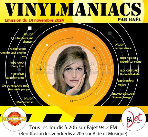 Vinylmaniacs - Emission n°326 (21 novembre 2024)