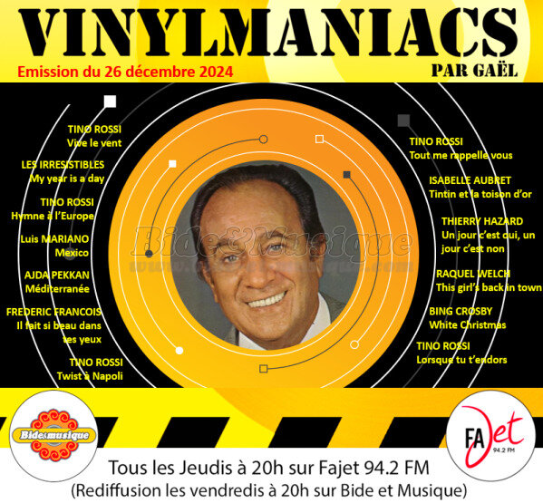 Vinylmaniacs - Emissions : Vinylmaniacs (rediffusion)