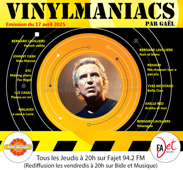 Vinylmaniacs - Emission n°343 (17 avril 2025)