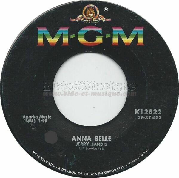 Jerry Landis - Anna Belle