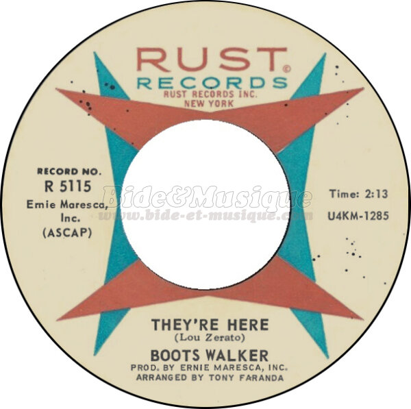 Boots Walker - They're here