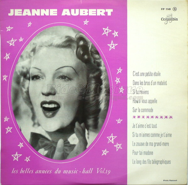 Jeanne Aubert - Bides à l'ancienne