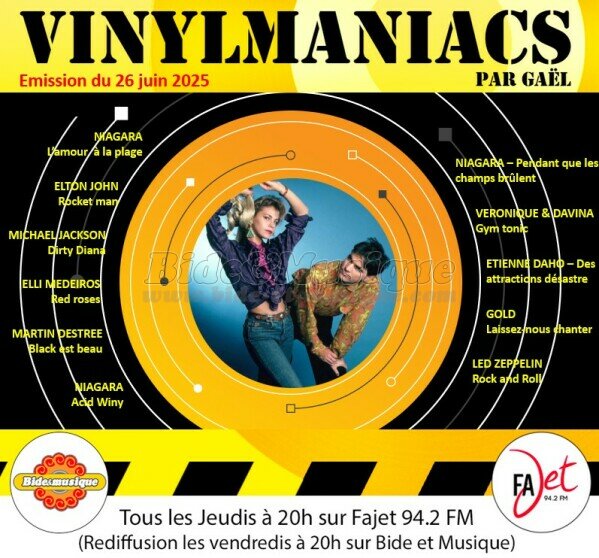 Vinylmaniacs - Emissions : Vinylmaniacs (rediffusion)