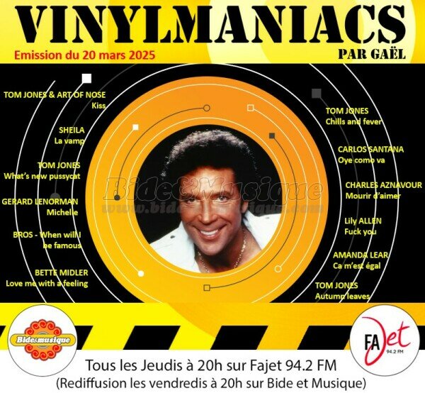 Vinylmaniacs - Emission n°339 (21 mars 2025)