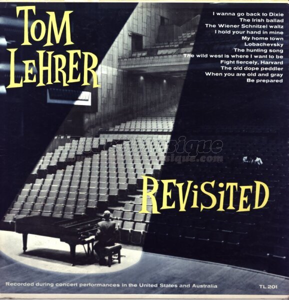 Tom Lehrer - The Wild West is where I want to be