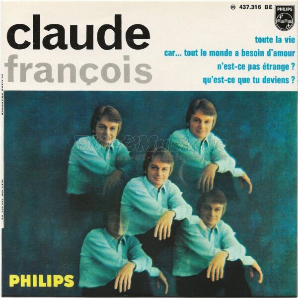 Claude François - Car tout le monde a besoin d'amour