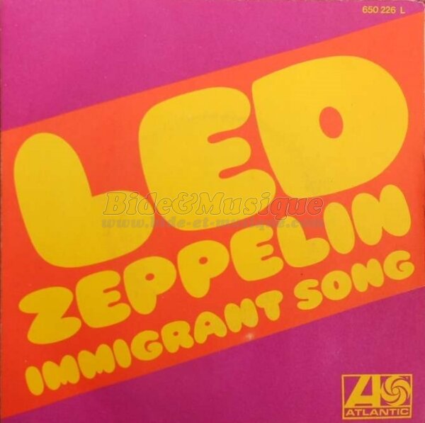Led Zeppelin - Immigrant Song