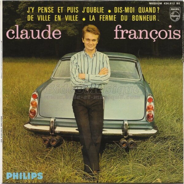 Claude François - De ville en ville