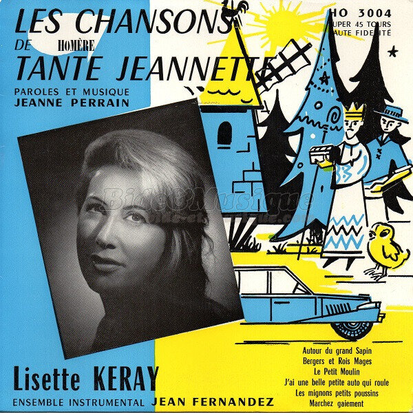 Lisette Keray - J'ai une petite auto qui roule