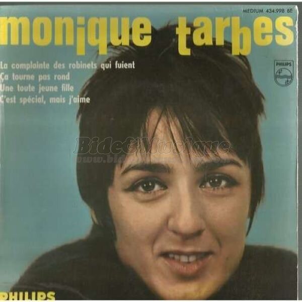 Monique Tarbes - Une toute jeune fille
