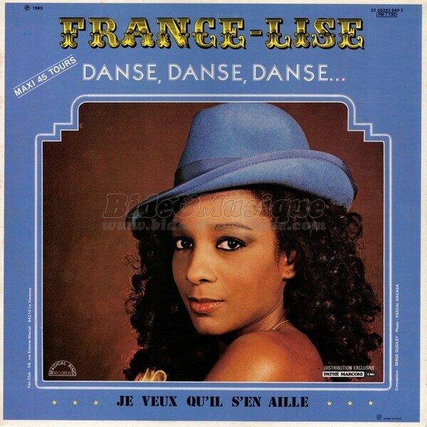 France-Lise - Danse, danse, danse (Version Maxi 45Trs)